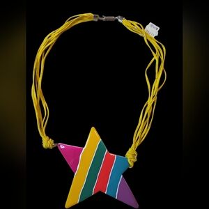 Colorful Star Necklace for Women